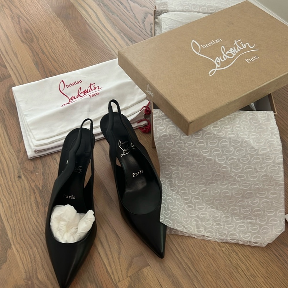 Christian Louboutin Hot Chick Sling Backs